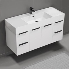 48 inch Bathroom Vanity, Floating, Modern
